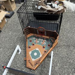 Vintage Baseball Pinball Machine