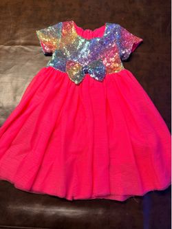 Colorful sequin toddler dress 2t-3t