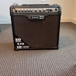 Line 6 Spider III 30 Watt Modeling Amp 30 Watts 6 FX Two At Once 12 Inch Celestine