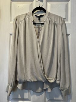 White House Black Market Studded Blouse