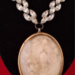 Vintage Long Faux Necklace