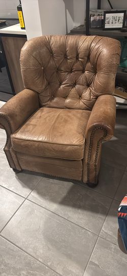 Leather Recliner Chair