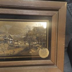 12 By 9 Beautiful Foil Engraving