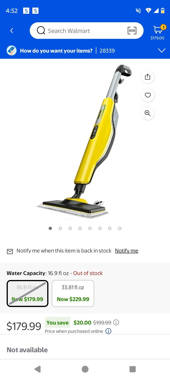 Karcher Steam Mop