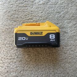 Dewalt 20V 8AH Battery
