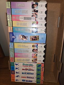 Elvis Presley vhs movie collection