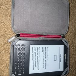 Amazon Kindle with case 
