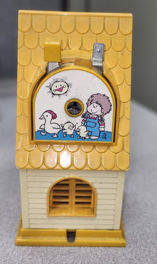 Vintage Chicken House Manual Pencil Sharpener 