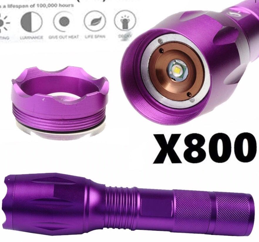 X 800 flashlight