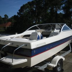 Bayliner Boat, Plus Small Aluminum Boat Along With It-trailer Included 