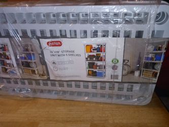 5 shelves
