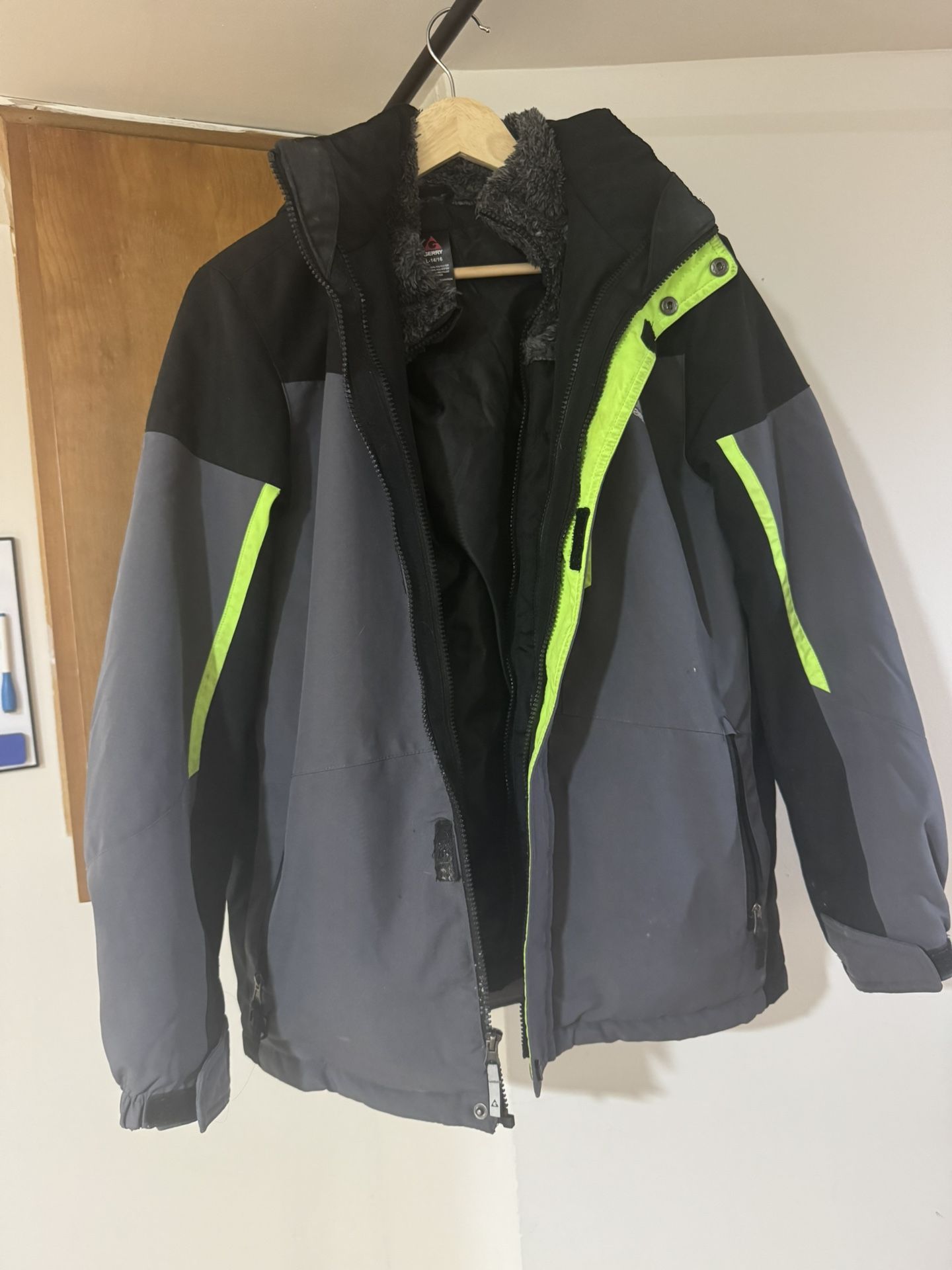 Double Layer Winter Rain Jacket (S)