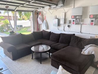 Brown Sectional Couch