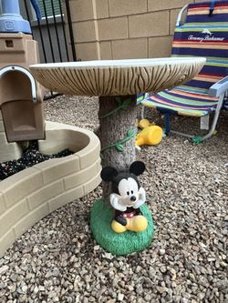 Mickey Mouse Birds water fountain