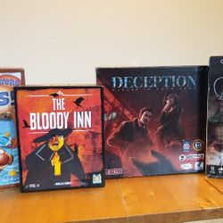 Board Games $20 Each
