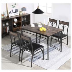 Dining: 3-Piece Bar Table and Chairs Set (Good Condition, Used)