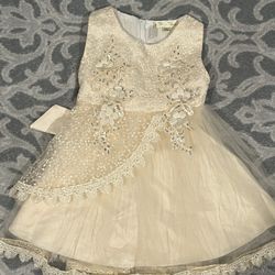 Ivory Baby Dress 12 To 18 Months