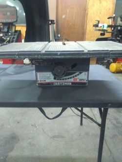 Craftsman 8" table saw