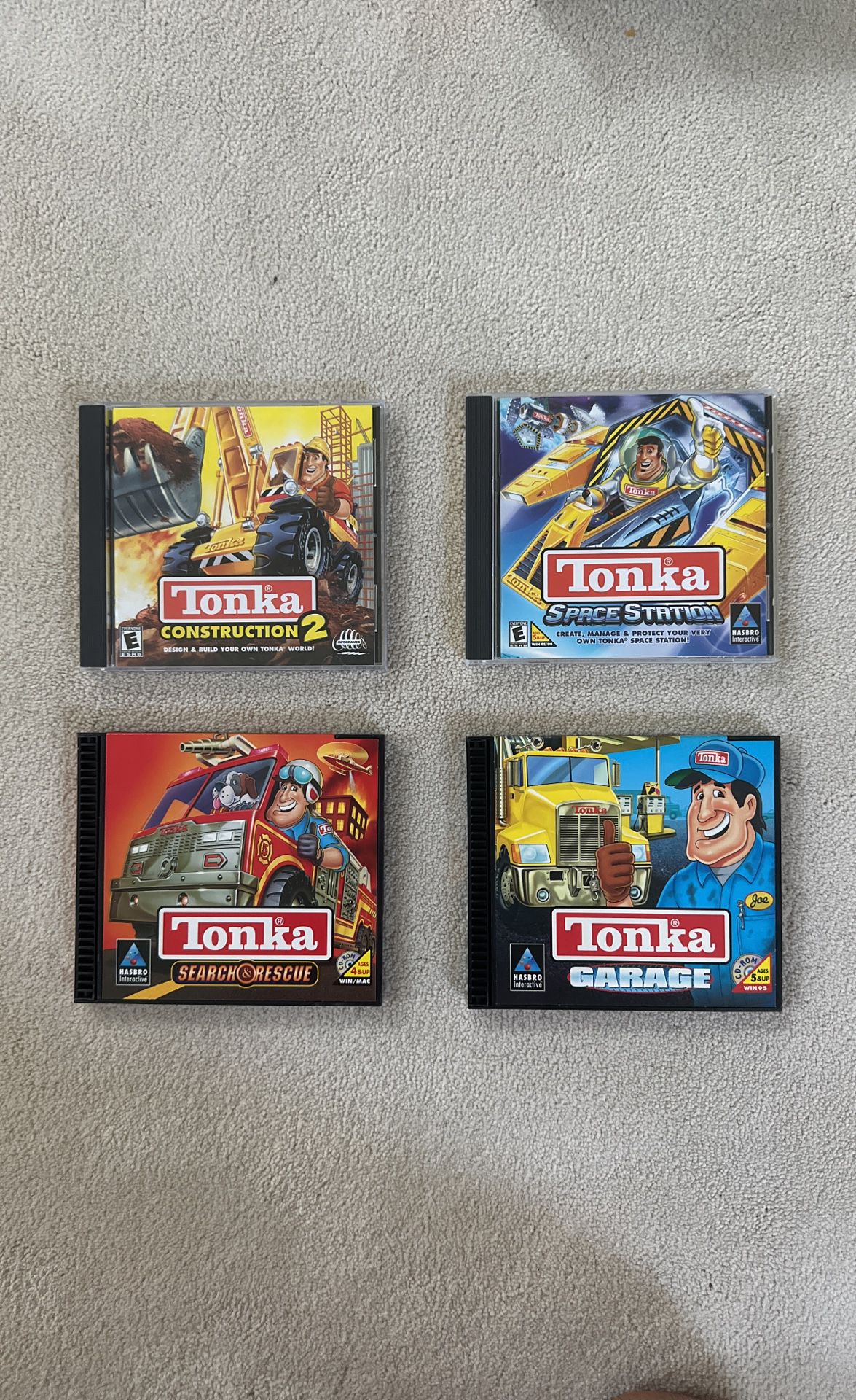Rare Tonka Hasbro CD-Rom Collection