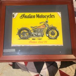 Indian Motorcycle Poster/picture