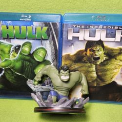 Incredible Hulk Blu-ray & Figure Bundle 