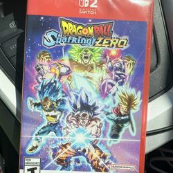New Dragon Ball: Sparking! Zero Nintendo Switch 2