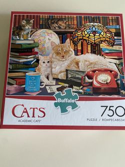 Buffalo Academic cats 750 Pc Puzzle 