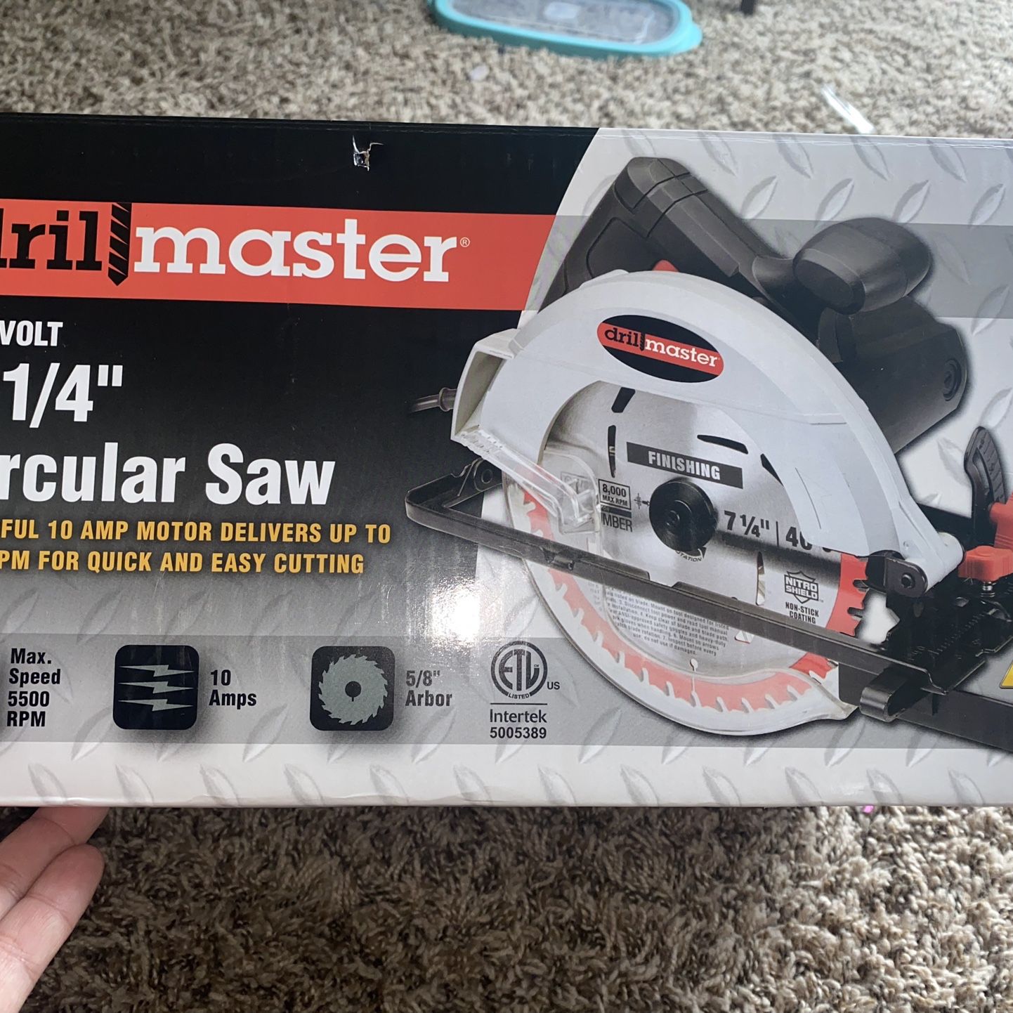 DRILL MASTER 10 Amp 7 1 4 in. Circular Saw for Sale in San Antonio TX OfferUp