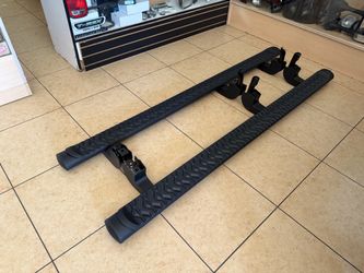 Z71 Black Running Boards Chevrolet Tahoe