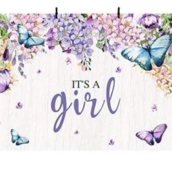 Baby Shower Banner 7x5ft