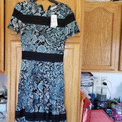 New - MK / Michael kors Spa blue dress - Size small