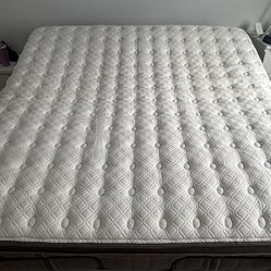 adjustable bed base and matress included