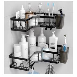 Bathroom Corner Rack For Shampoo/Soap/Etc