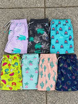 Men’s 5 Pairs of Party Pants + 2 pairs of Arizona Swim Trunks Lot of 6