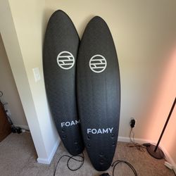 2 Foam Surfboards