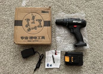 Brand new 12V Cordless Drill Electric Screwdriver Impact Driver Combi Drills Kit+Battery