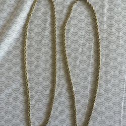 Gold Rope Chains 
