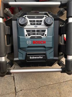 BOSCH JOBSITE RAIDO BLUETOOTH + 120V