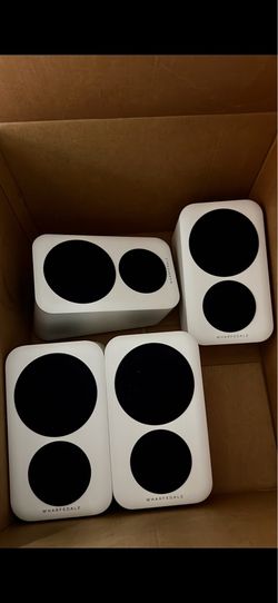 Wharfdale Atmos speakers x 4 (white)