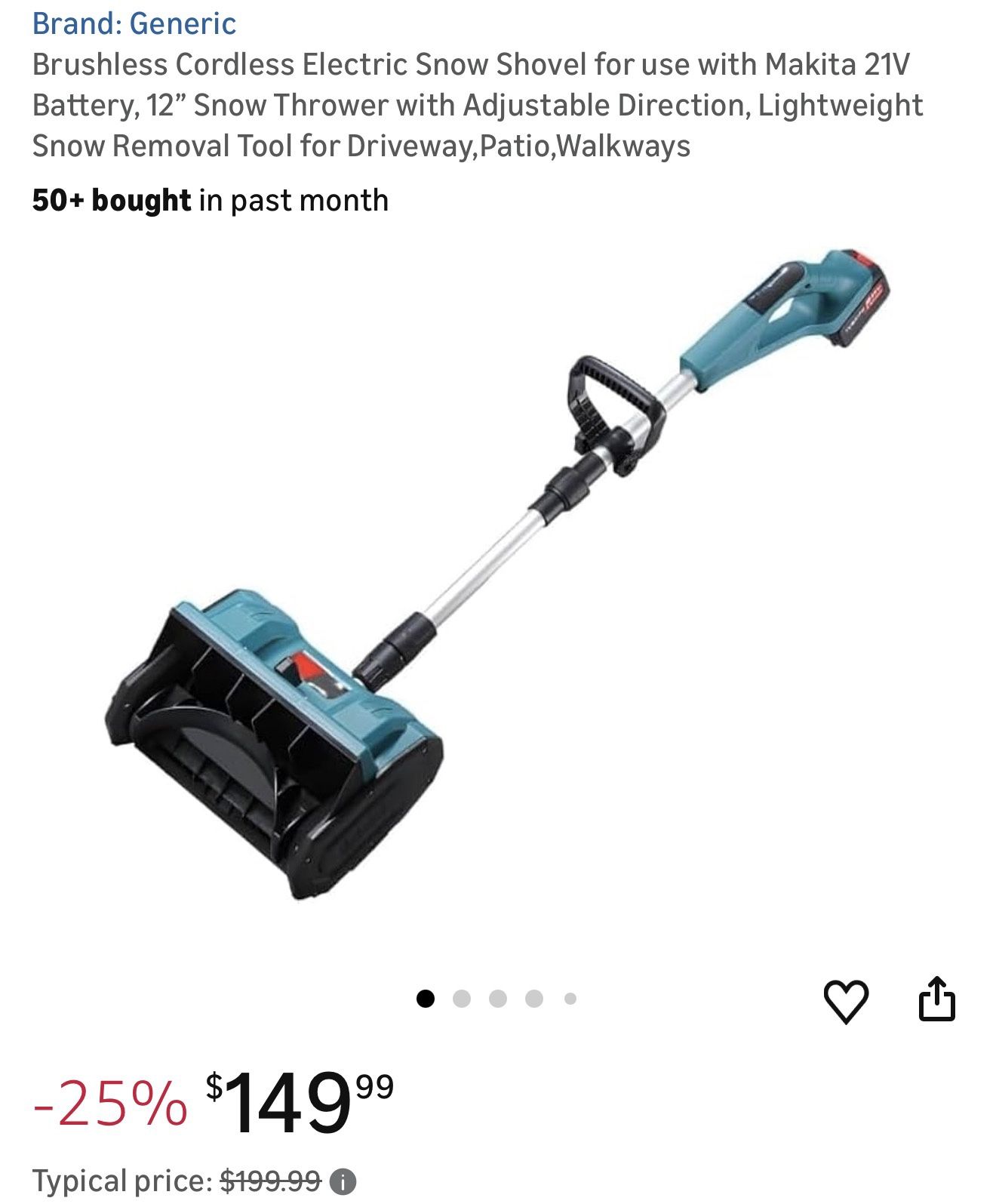 New Snow Plow Blower