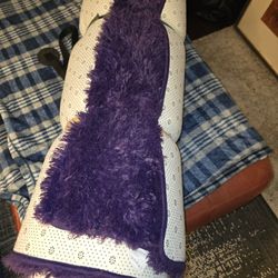 Large Purple Shag Area Rug