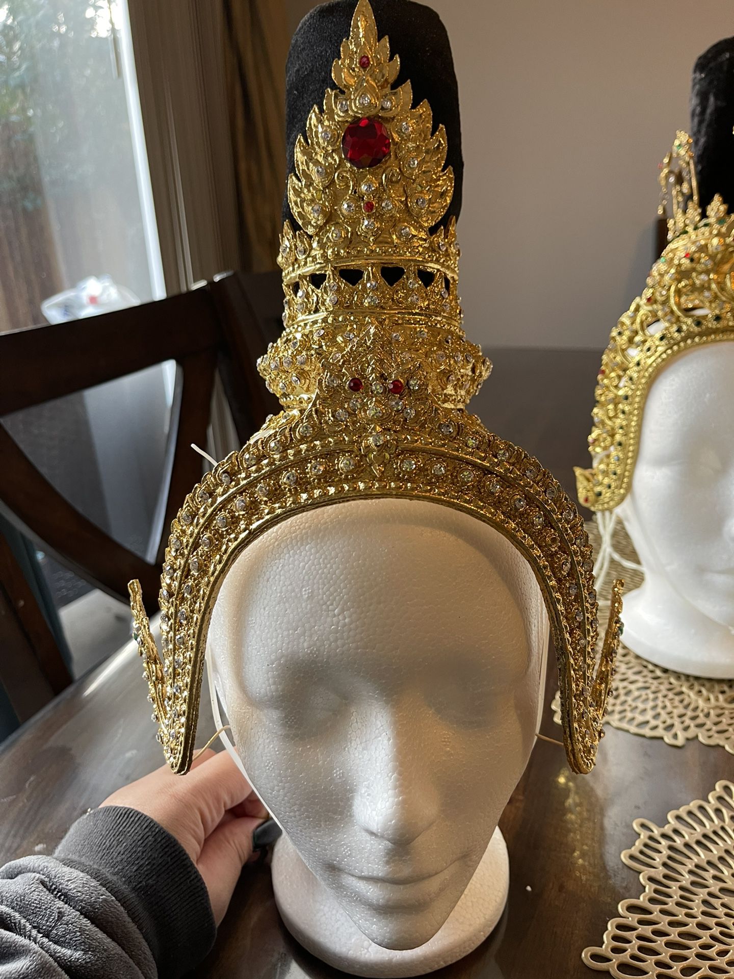 Thai/Khmer Dance Head Accessories