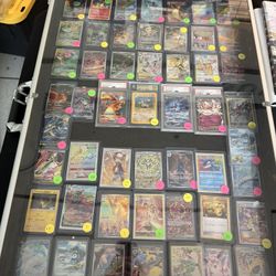 Pokémon Singles and slabs