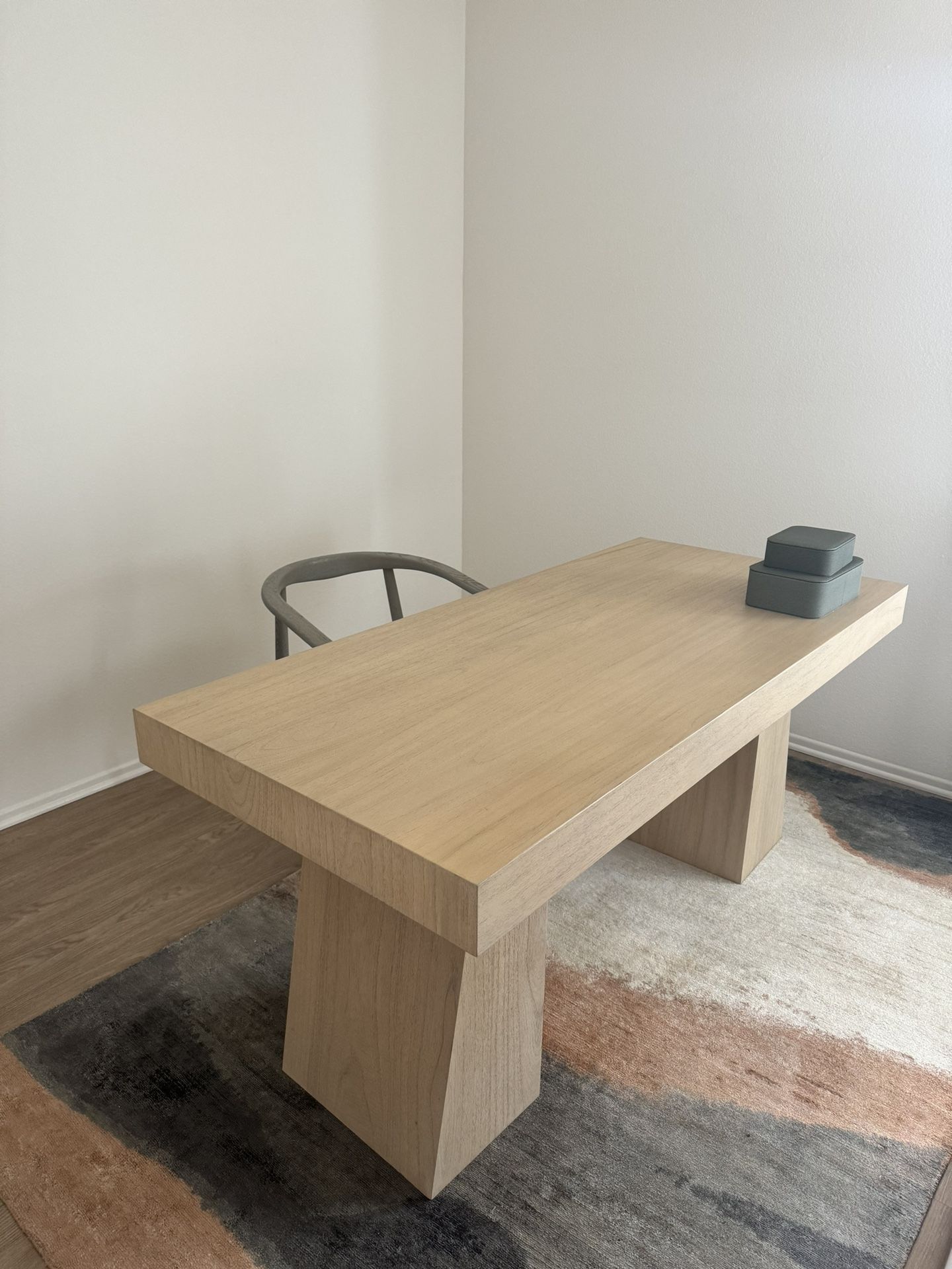 CB2 Ridge Oak Desk
