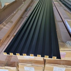 Black WALL Panels 8 Feet Tall Interior Exterior 