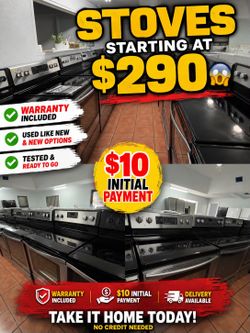 Stoves for sale warranty included ✅