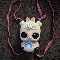 LOL Surprise Biggie Pet Piggy Bank Backpack 