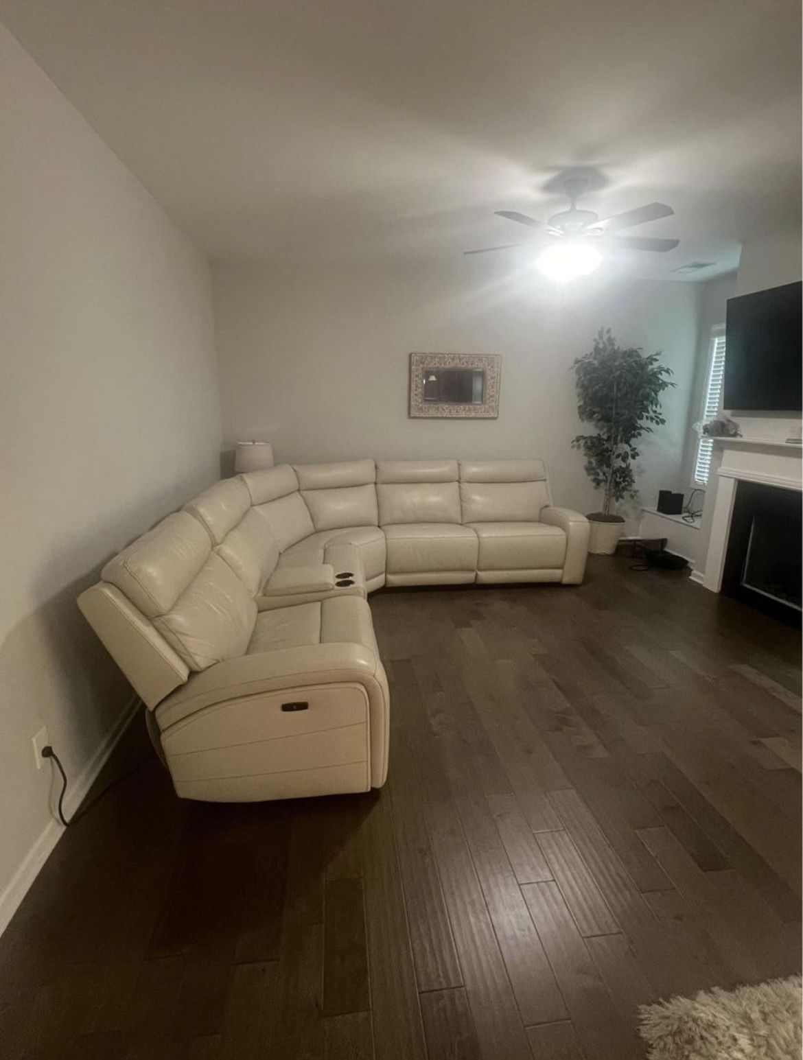 Leather Sectional