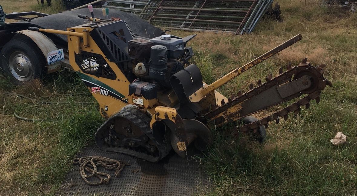 Vermeer RTX100 Trencher With Tracks