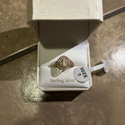 Sterling Silver Mary Ring